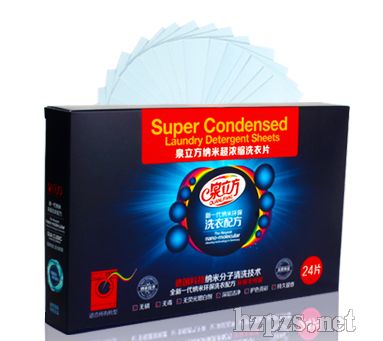 泉立方納米超濃縮洗衣片