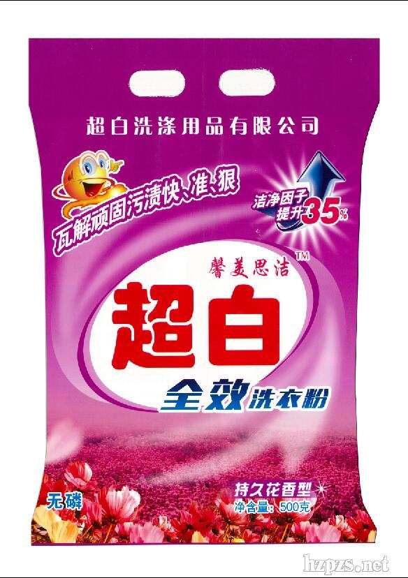 超白無磷***潔凈洗衣粉