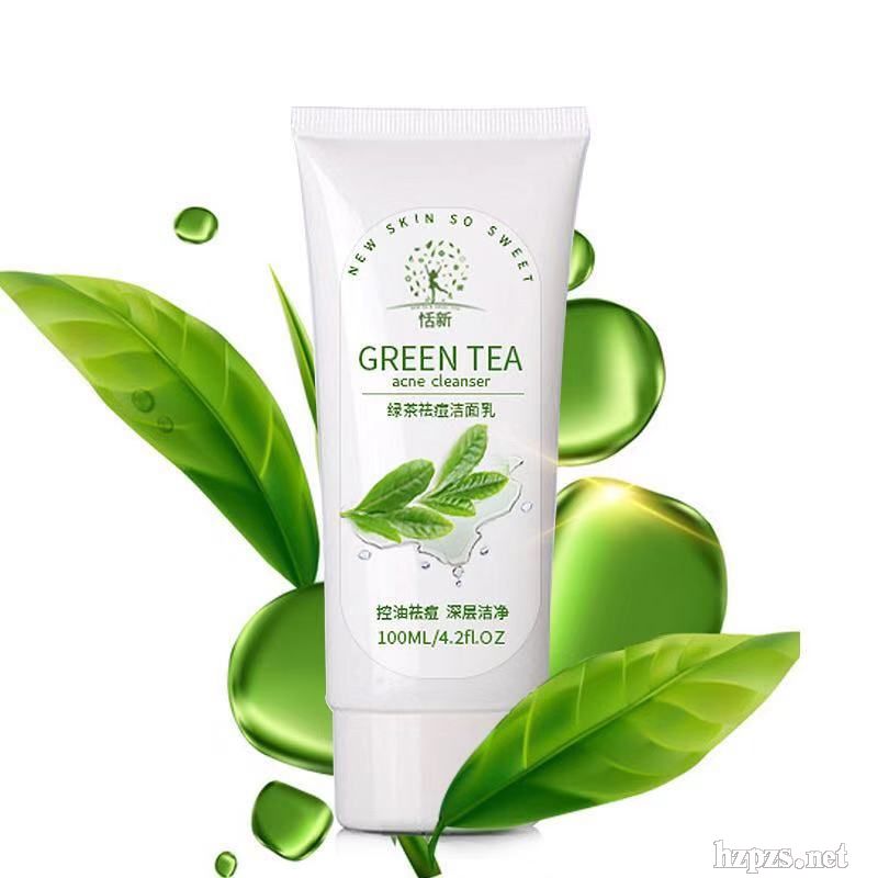 恬新綠茶祛痘潔面乳