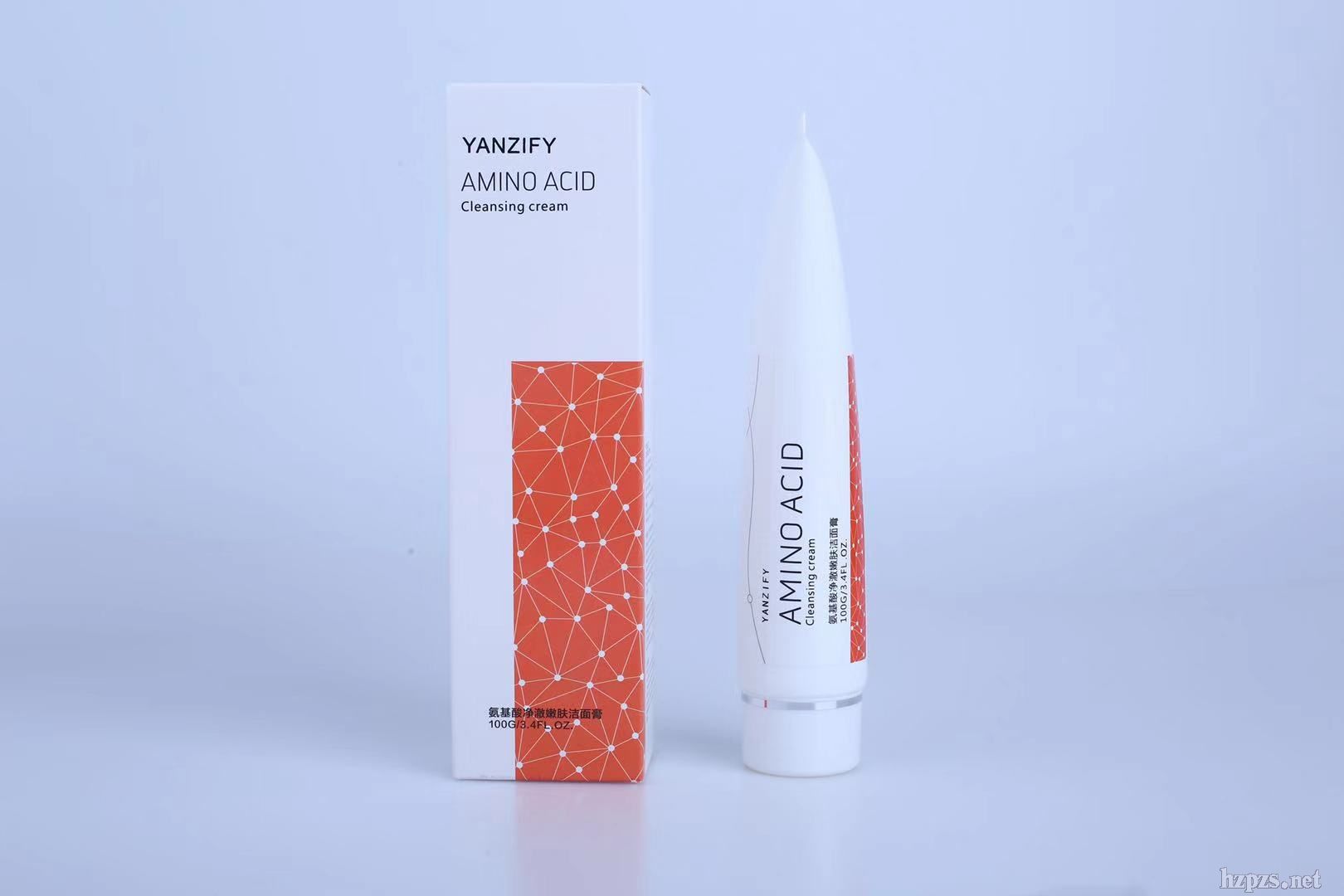 氨基酸凈澈潔面膏細(xì)泡沫控油清潔泡沫